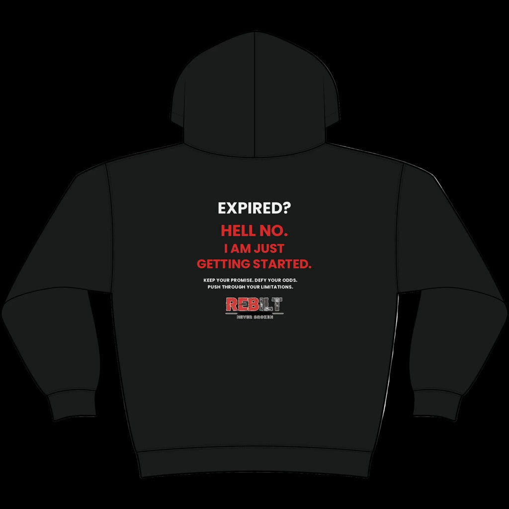R.MIKAL "Expired? Hell No" Signature Hoodie