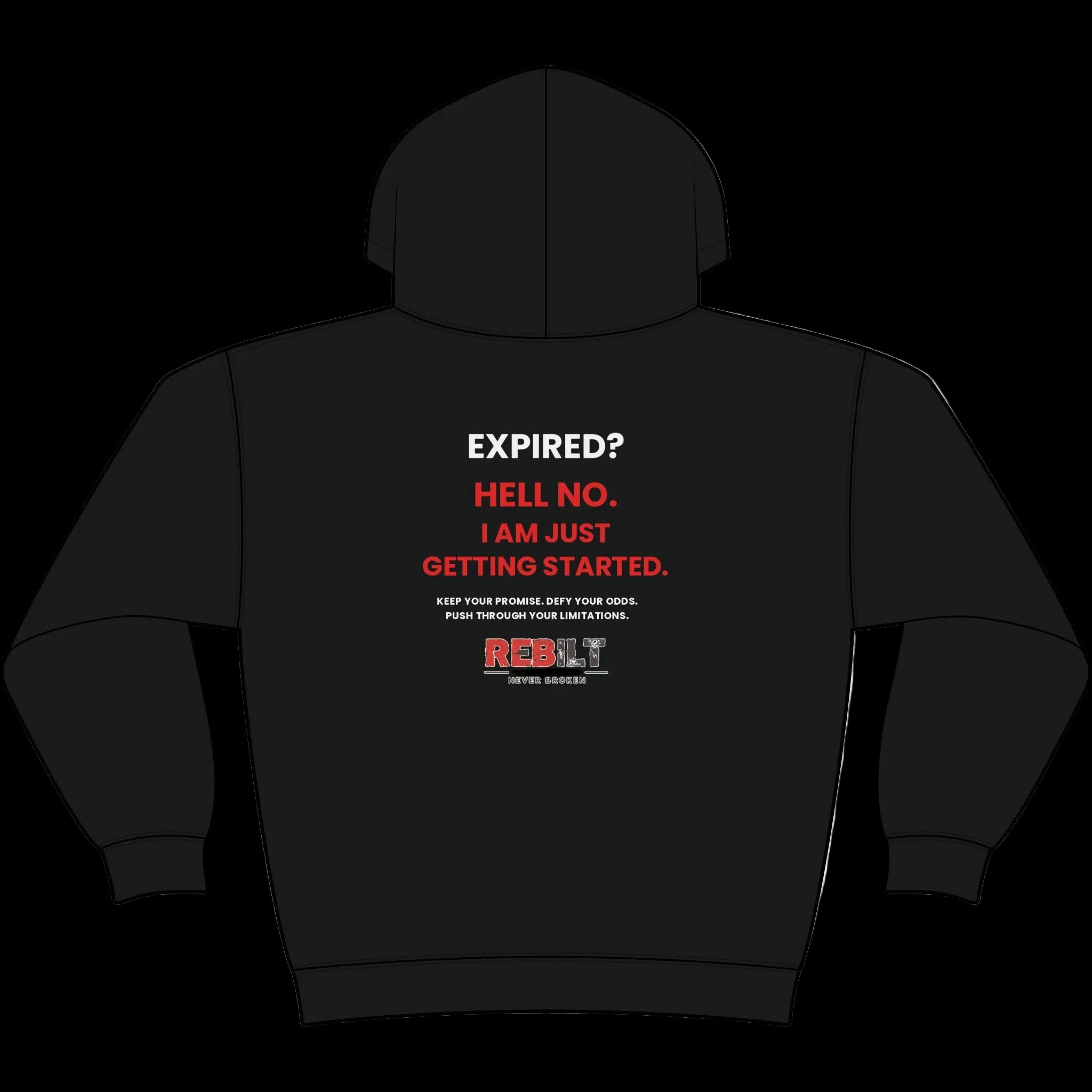 R.MIKAL "Expired? Hell No" Signature Hoodie