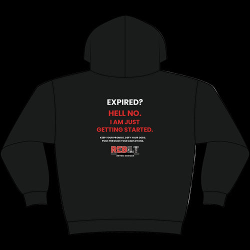 R.MIKAL "Expired? Hell No" Signature Hoodie
