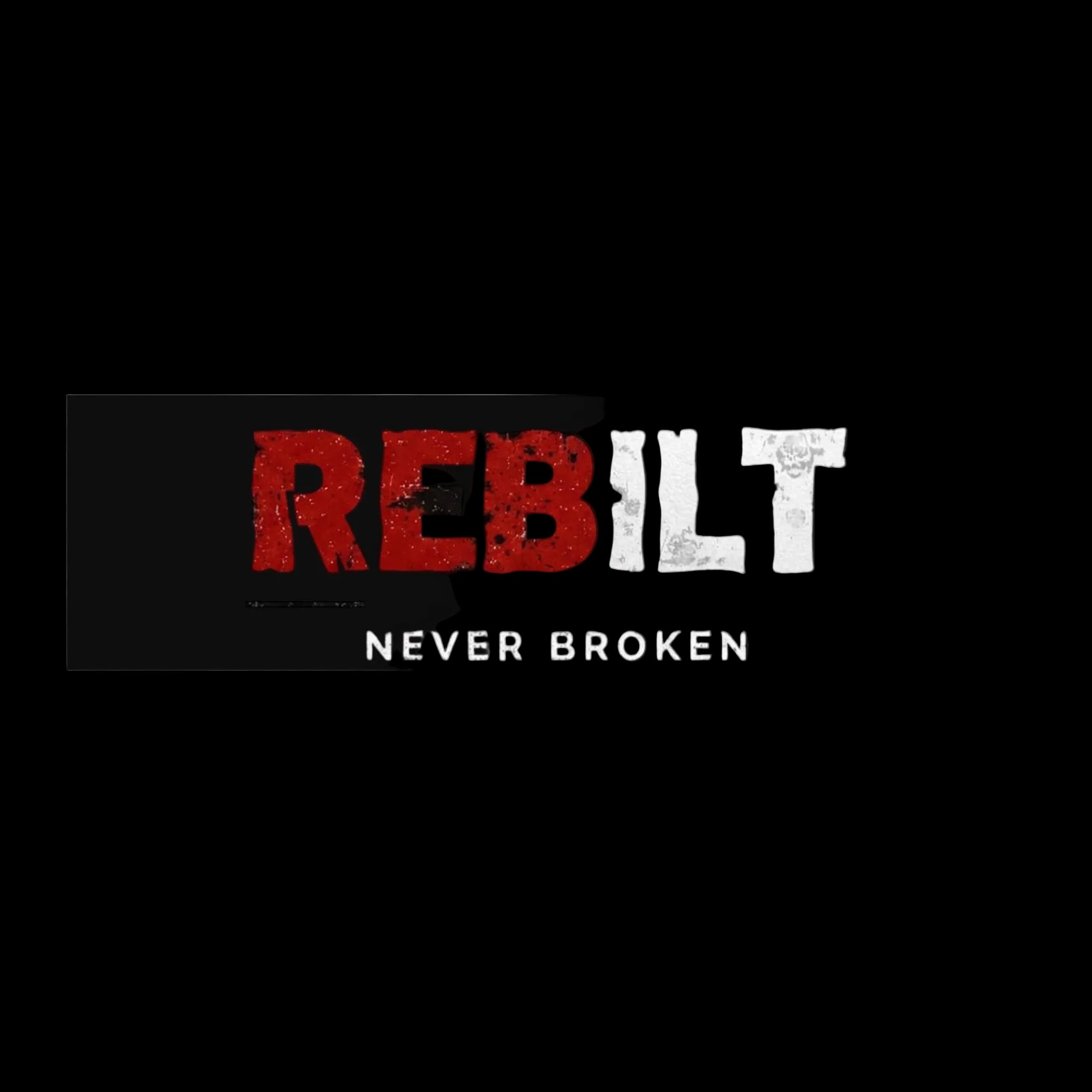 "NEVER BROKEN" Bumper Stickers