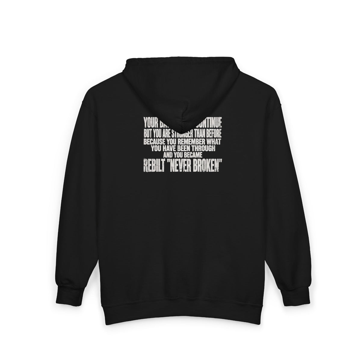 REBILT "Never Broken" Zip Hoodie