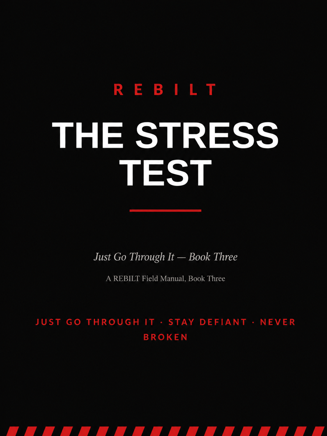 Just Go Through It: The Stress Test & Mental Clarity Protocol