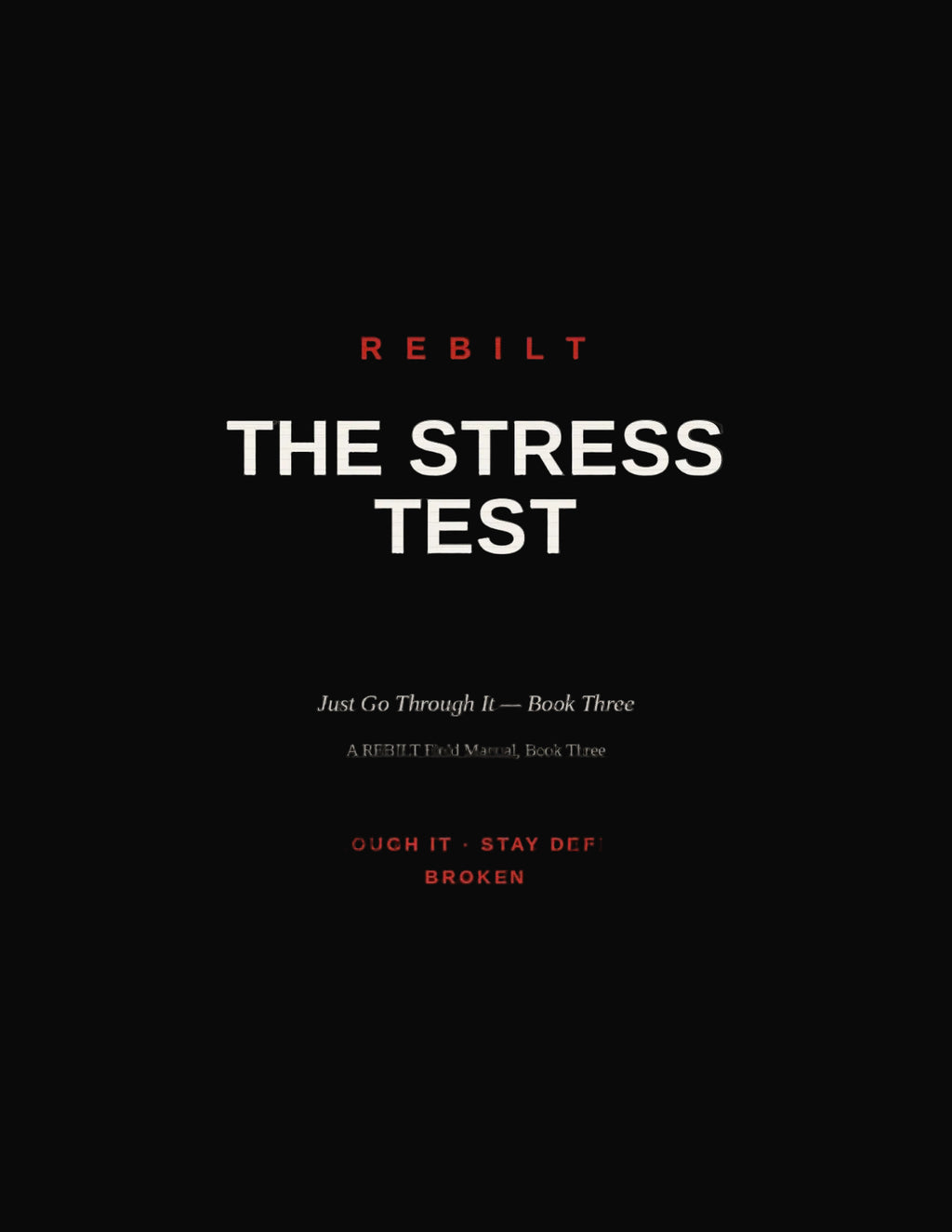JUST GO THROUGH IT: The Storm Response Guide