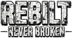 REBILT Never Broken logo